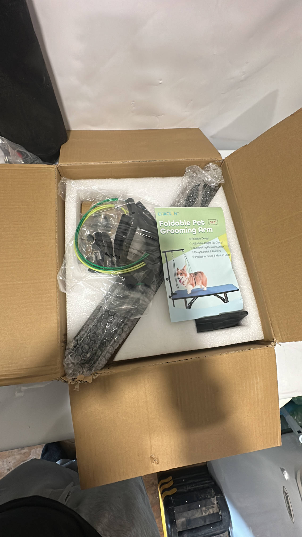 Foldable Pet Grooming Arm
