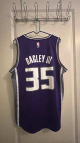 Fanatics Marvin Bagley III Sacramento Kings Purple Jersey - Image 2