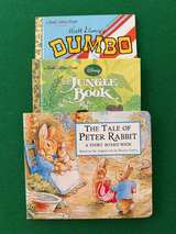 Lot of 3 books; Disney Little Golden Books and Peter Rabbit Board Book Set - Image 3