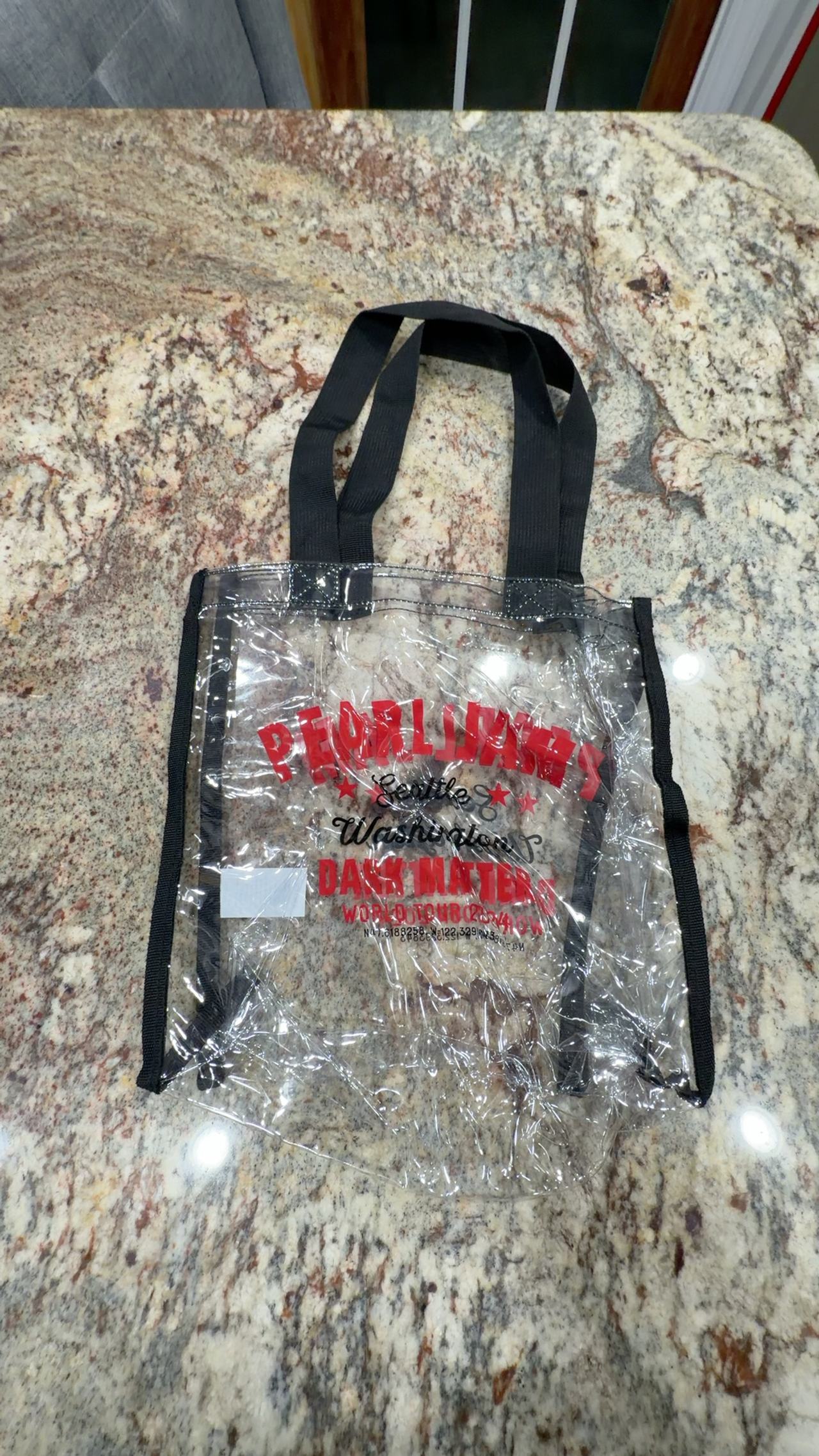 Pearl Jam Dark Matter World Tour 2024 Clear Tote Bag