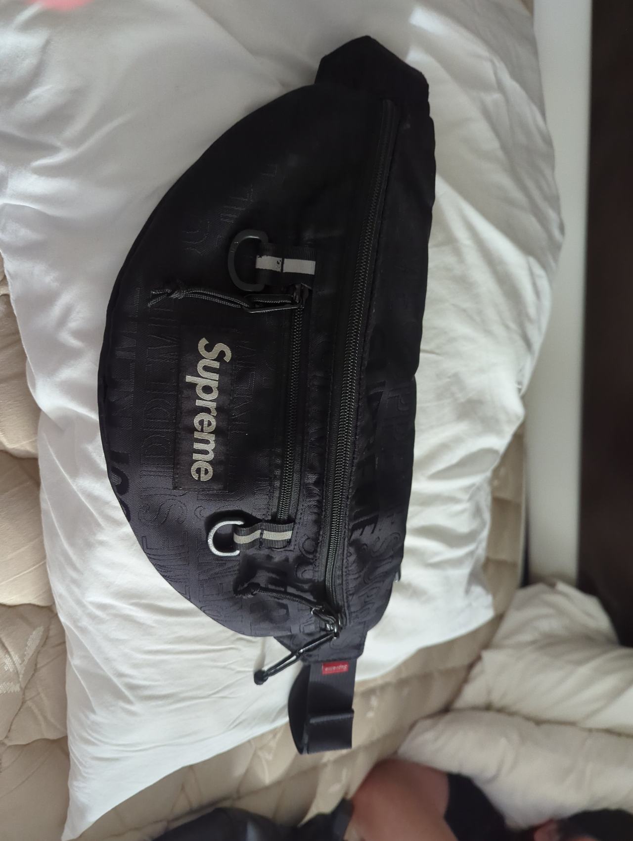 Supreme Waist Bag SS19 Black