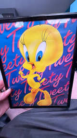 Warner Bros. Tweety Bird Framed Vintage Poster - Image 2