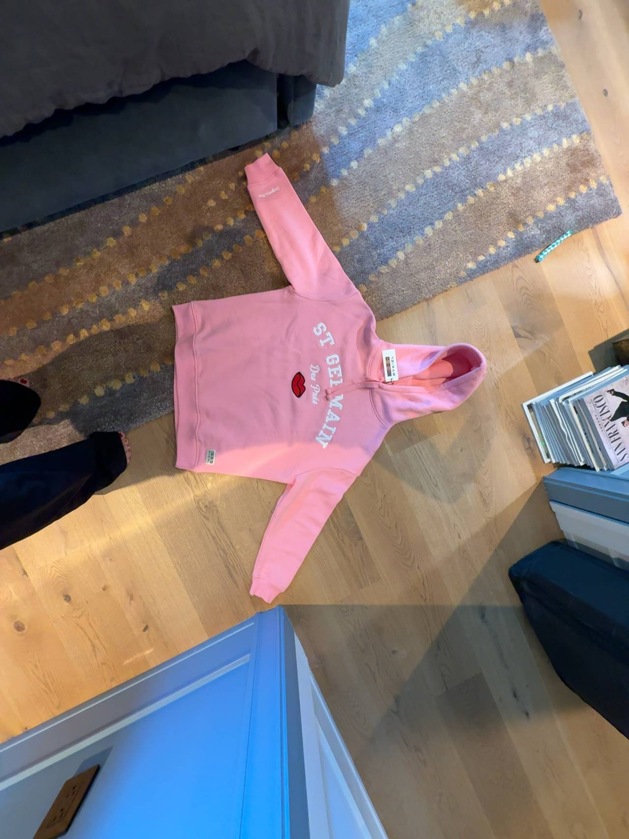 BONTON x Sonia Rykiel Pink Lips Hoodie