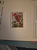 USPS 2016 Songbirds in Snow Northern Cardinal Forever Stamp - Image 2