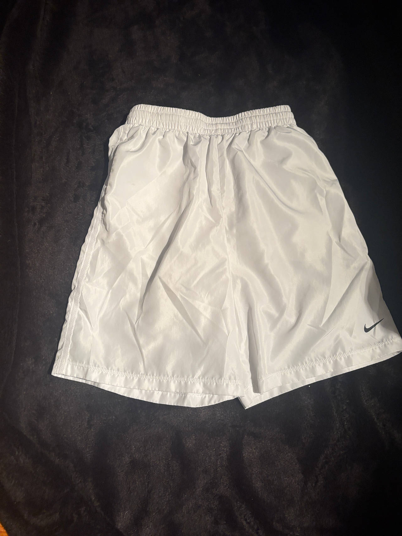 Nike White Athletic Shorts