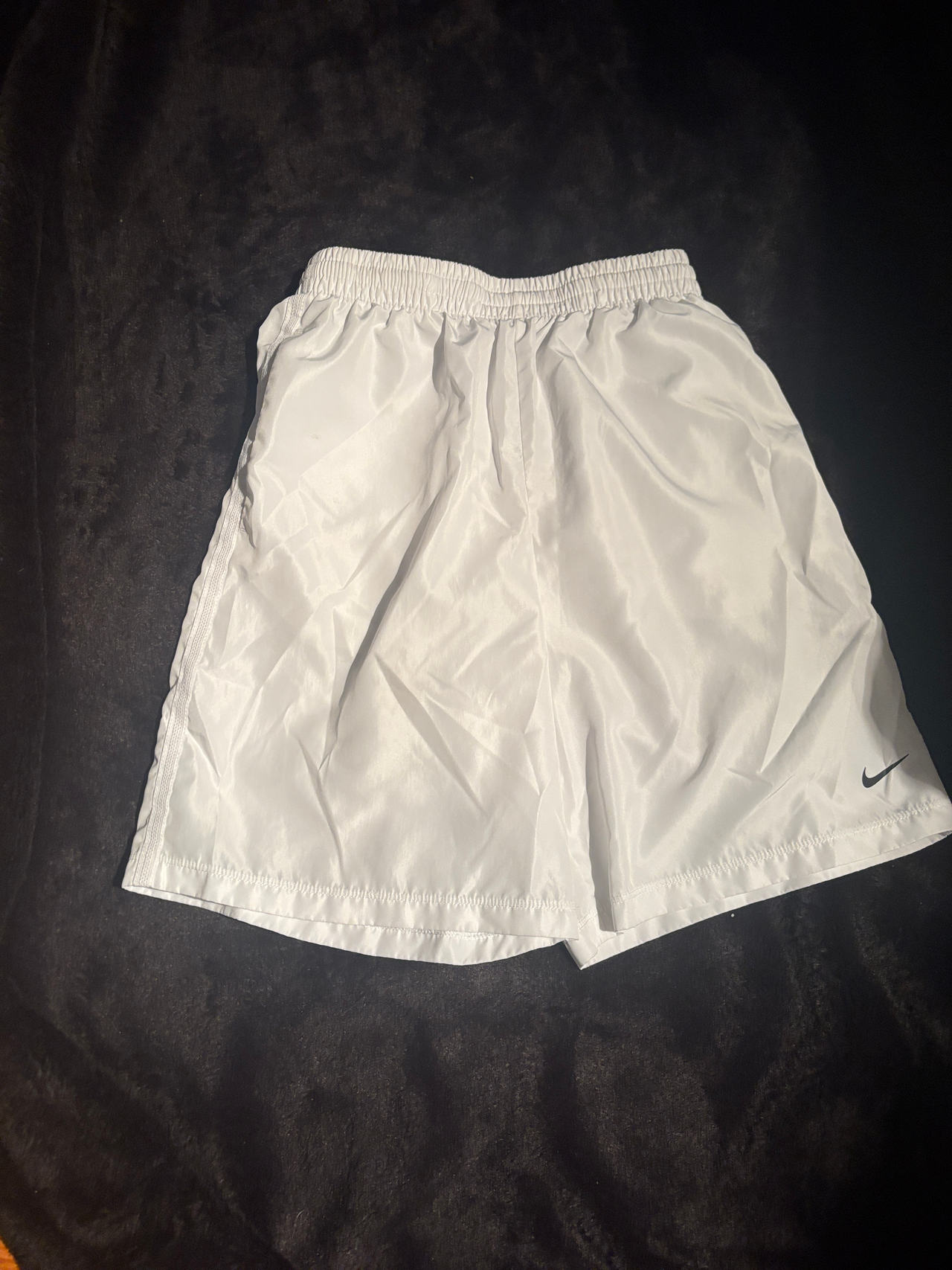 Nike White Athletic Shorts
