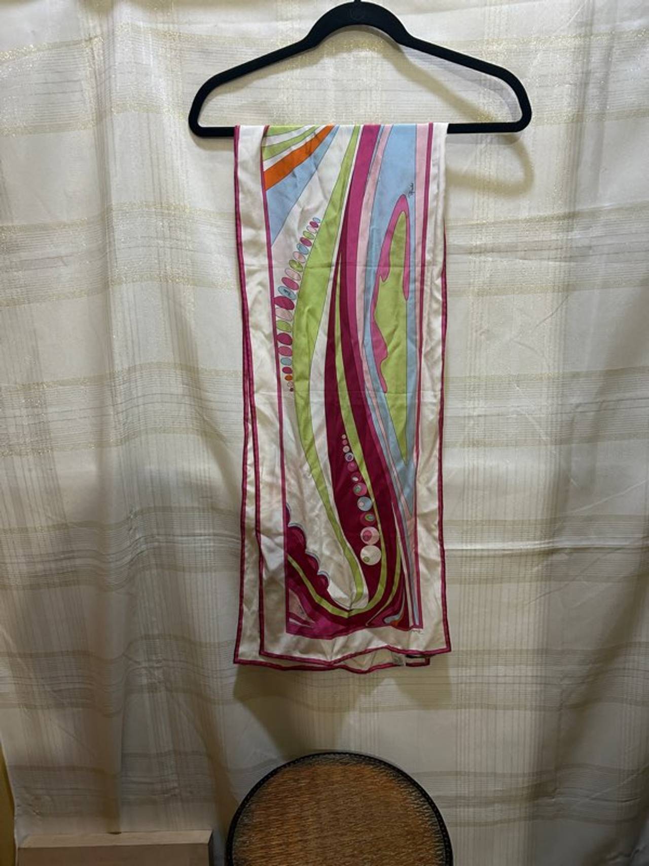 Emilio Pucci Vintage Silk Scarf