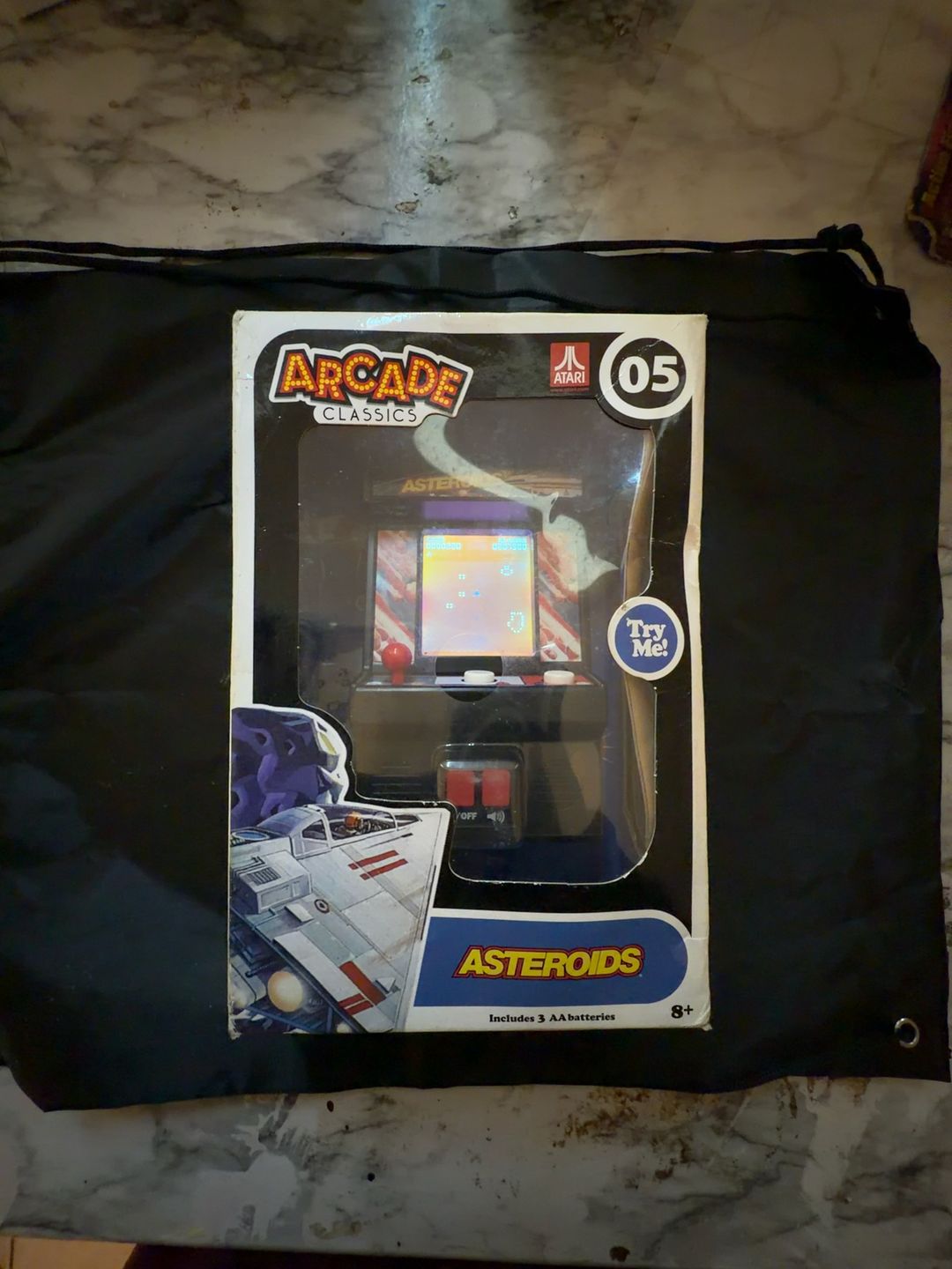 Basic Fun Asteroids Mini Arcade Handheld Game