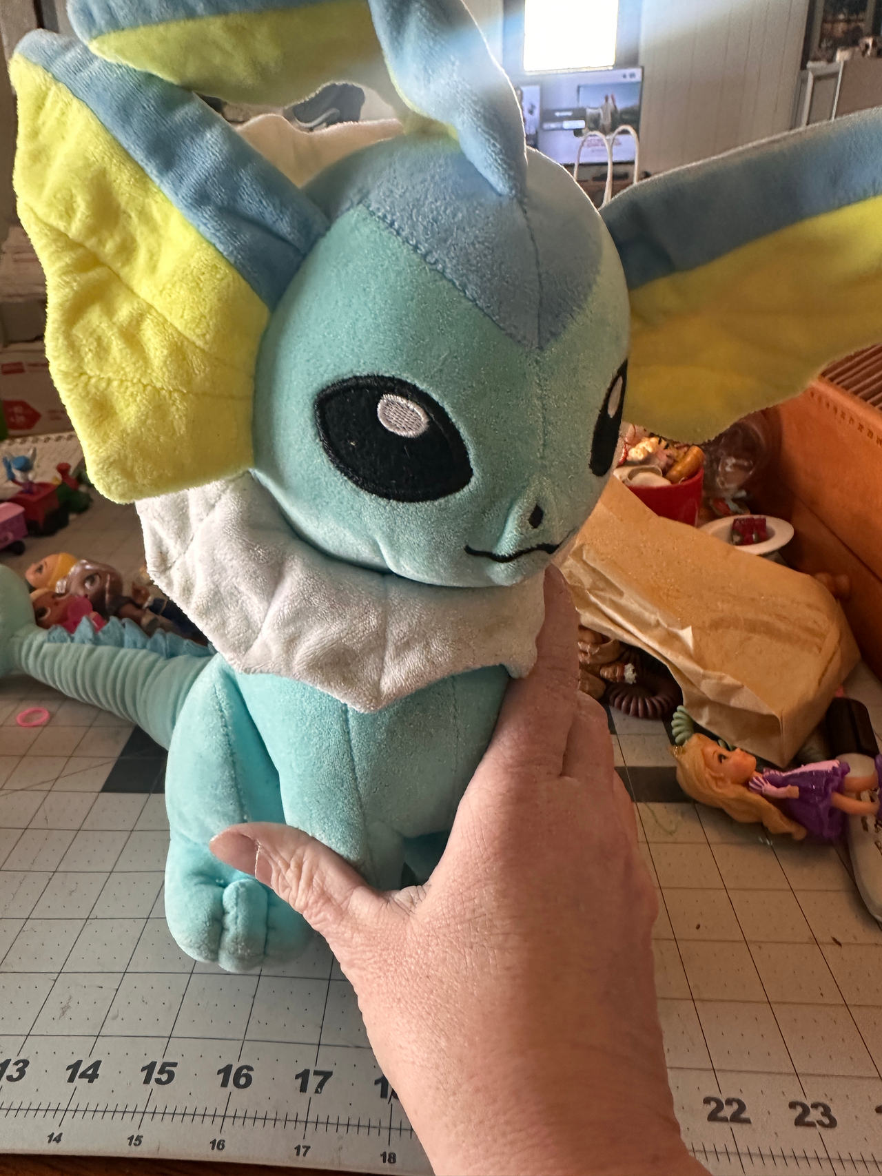 Pokémon Vaporeon Plush stuffed animal