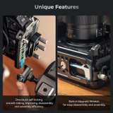 SmallRig HawkLock Quick Release Cage Kit Panasonic LUMIX GH7 GH6 4825 Top Handle - Image 7