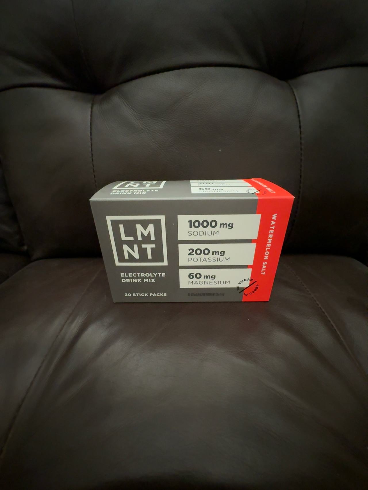 LMNT Electrolyte Drink Mix Watermelon Salt 30 Stick Packs