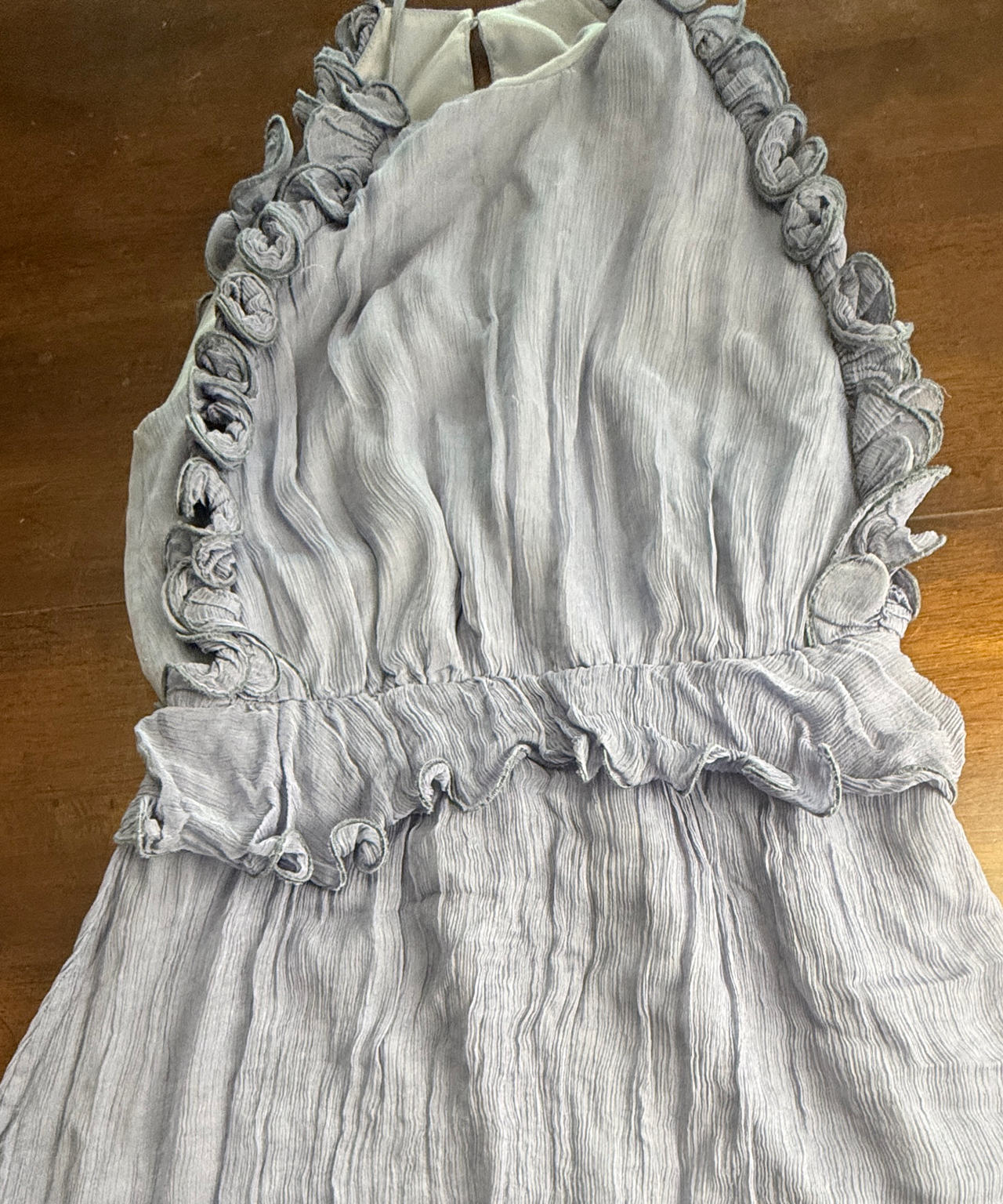 La Maison Talulah sample Ruffle Trim Halter Neck Dress Small
