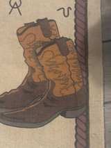 Western Cowboy Table Runner Beige - Image 6