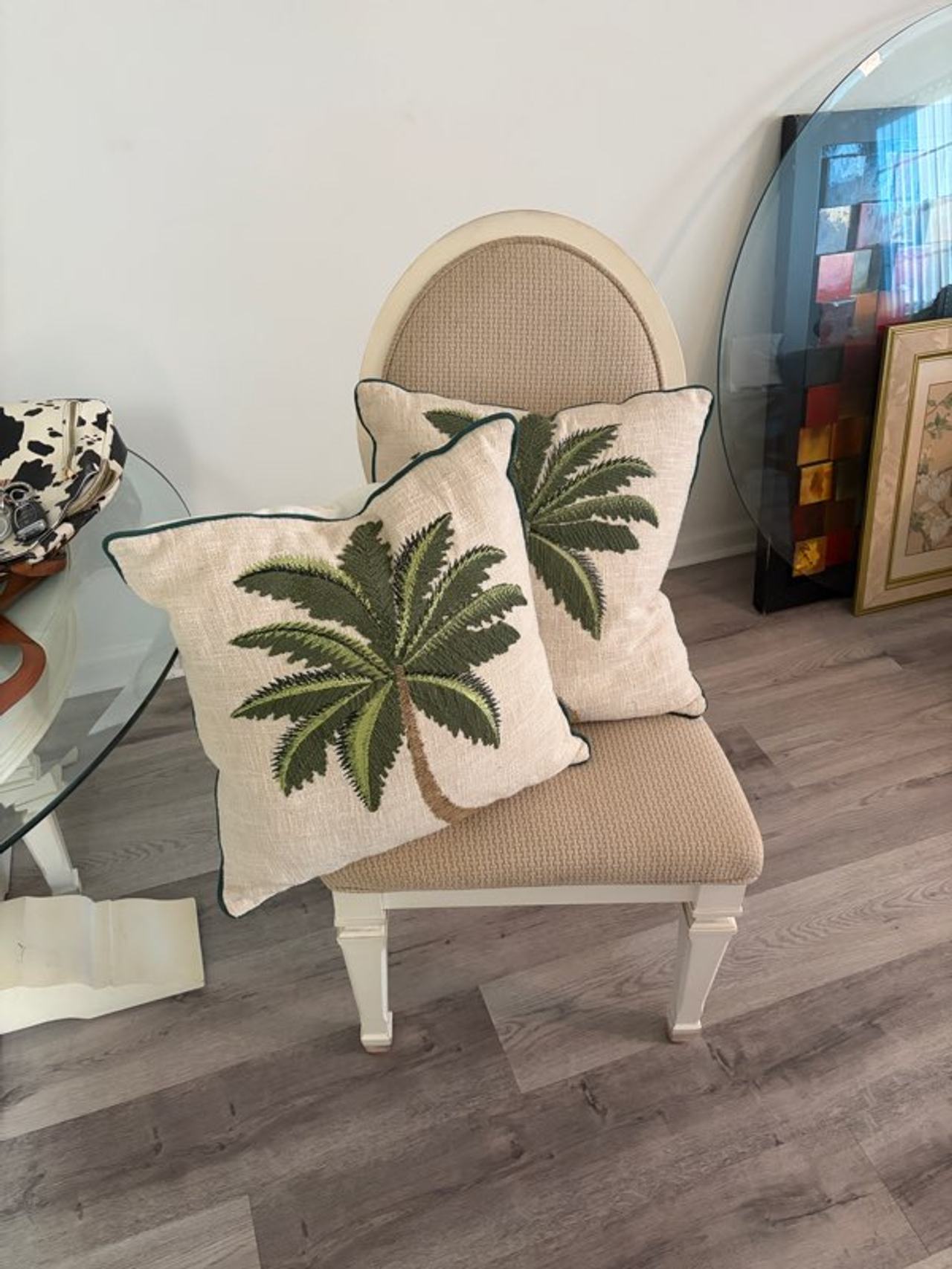 Palm Tree Decorative Throw Pillow