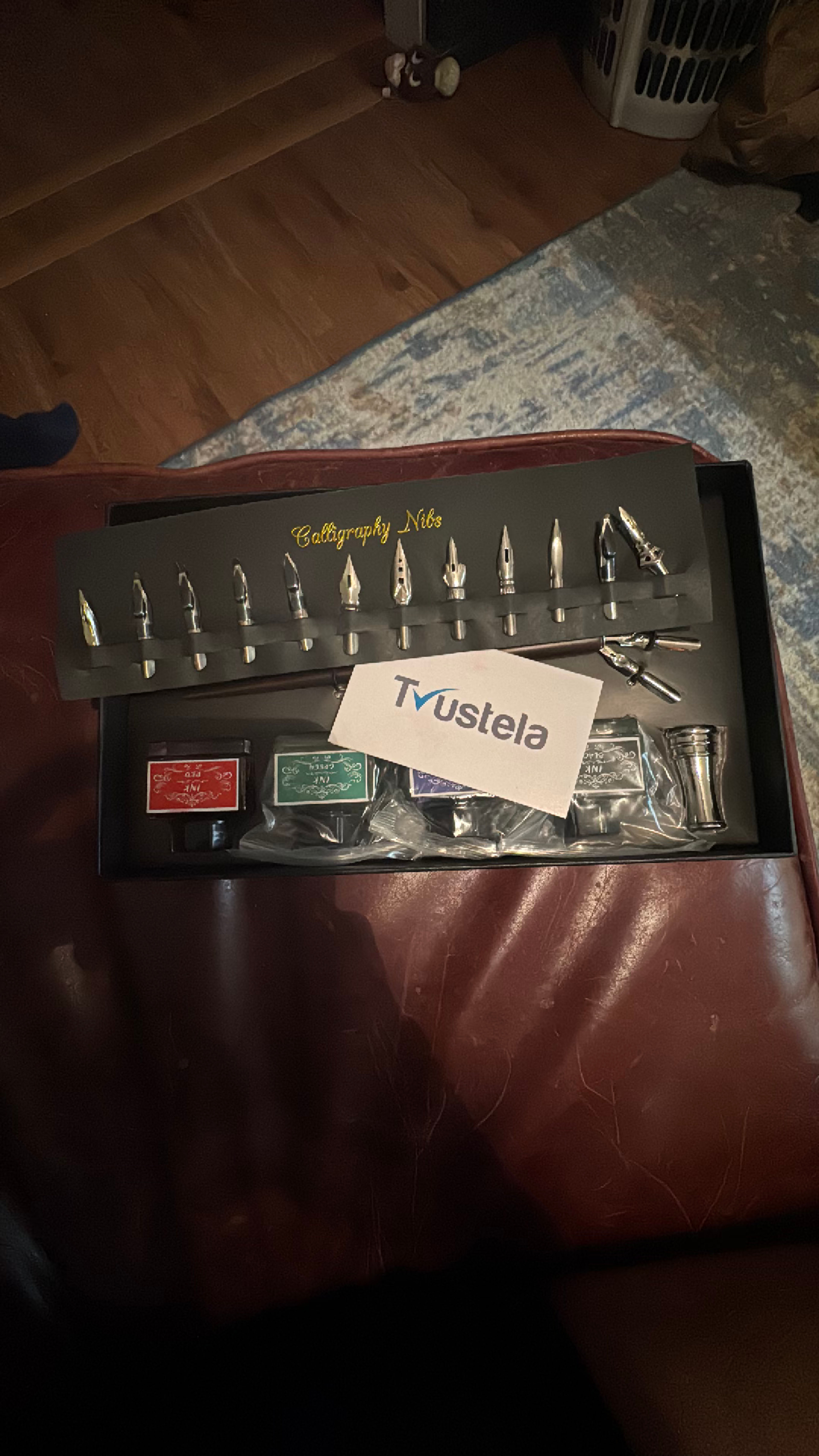 TVUSTELA Calligraphy Set with 4 Inks - Image 2