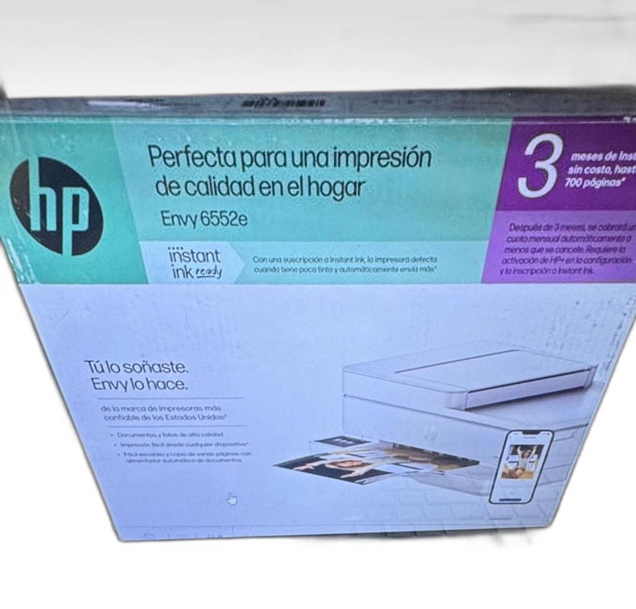 New HP Envy 6552e All-in-One Printer
