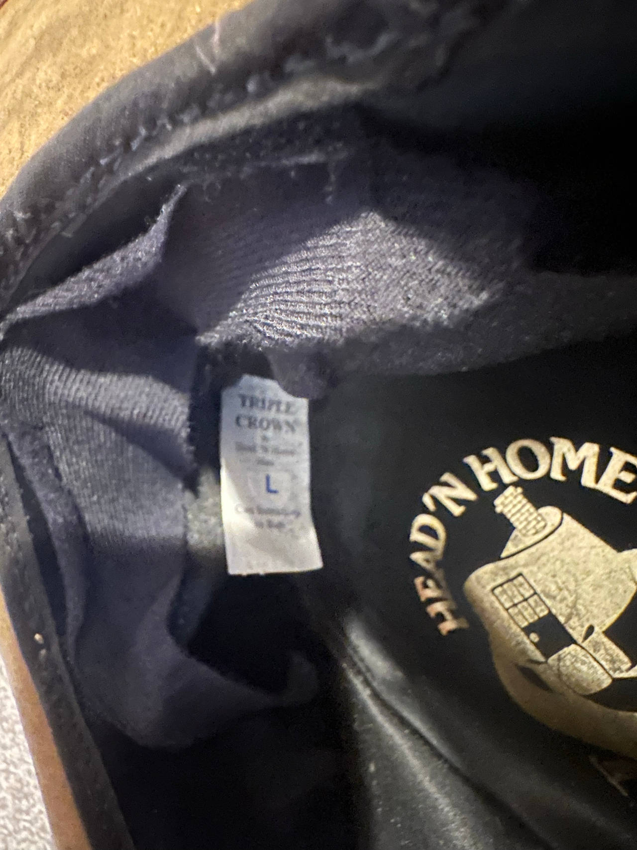Head'n Home Triple Crown Leather Hat