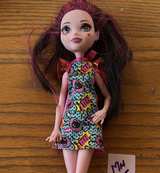 Monster High Draculaura Doll in Comic Print Dress - Image 2