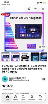 10-inch Android Car Stereo Touchscreen Head Unit - Image 2