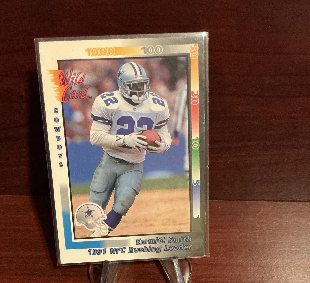 1992 Wild Card Emmitt Smith #120 NFC Rushing Leader