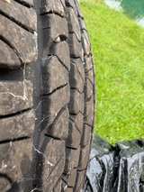 Goodyear Fortera HL P245/65R17 Tire on Steel Rim - Image 3