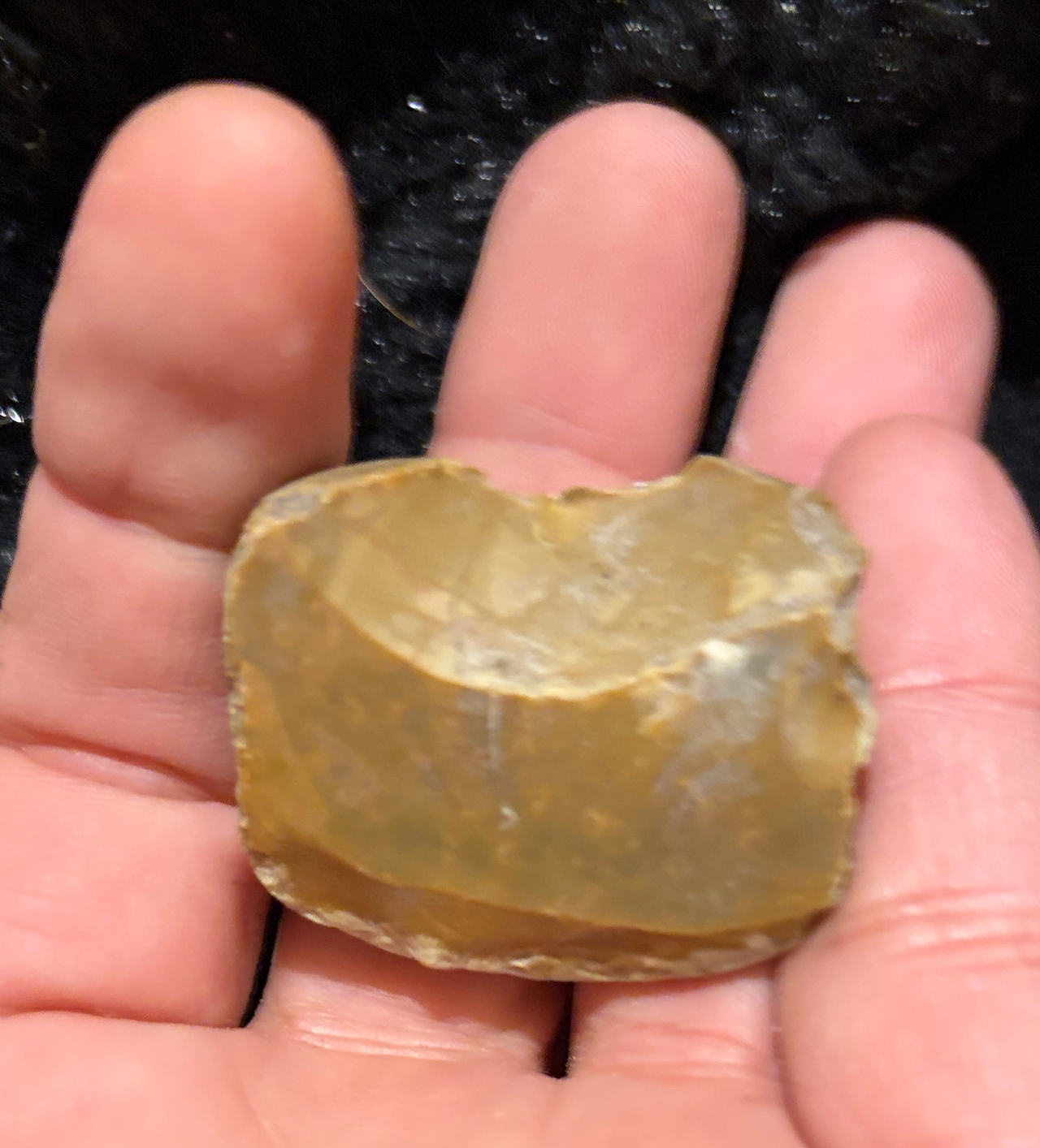 Native American Stone Scraper Artifact