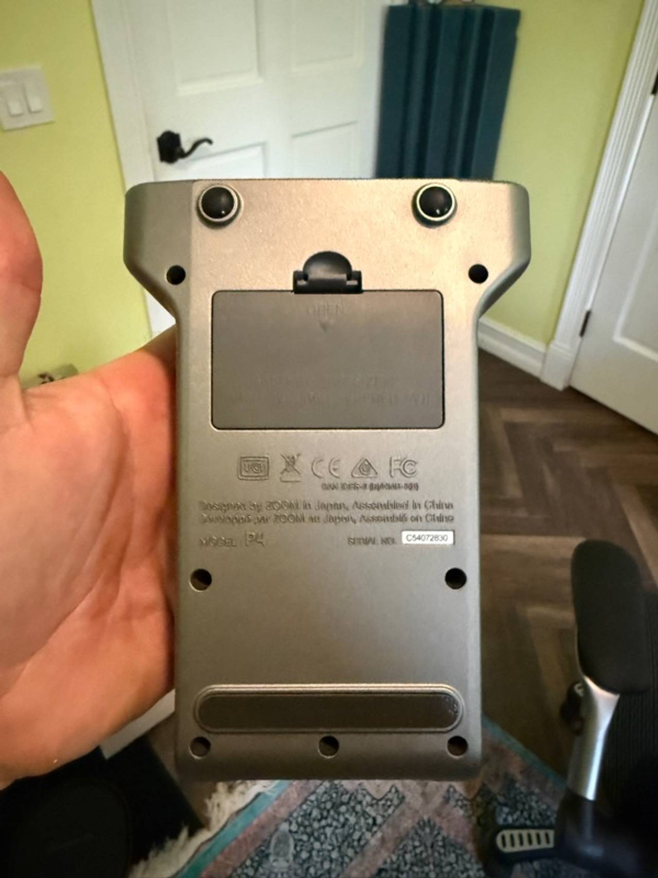 Zoom PodTrak P4 Black Podcast Recorder