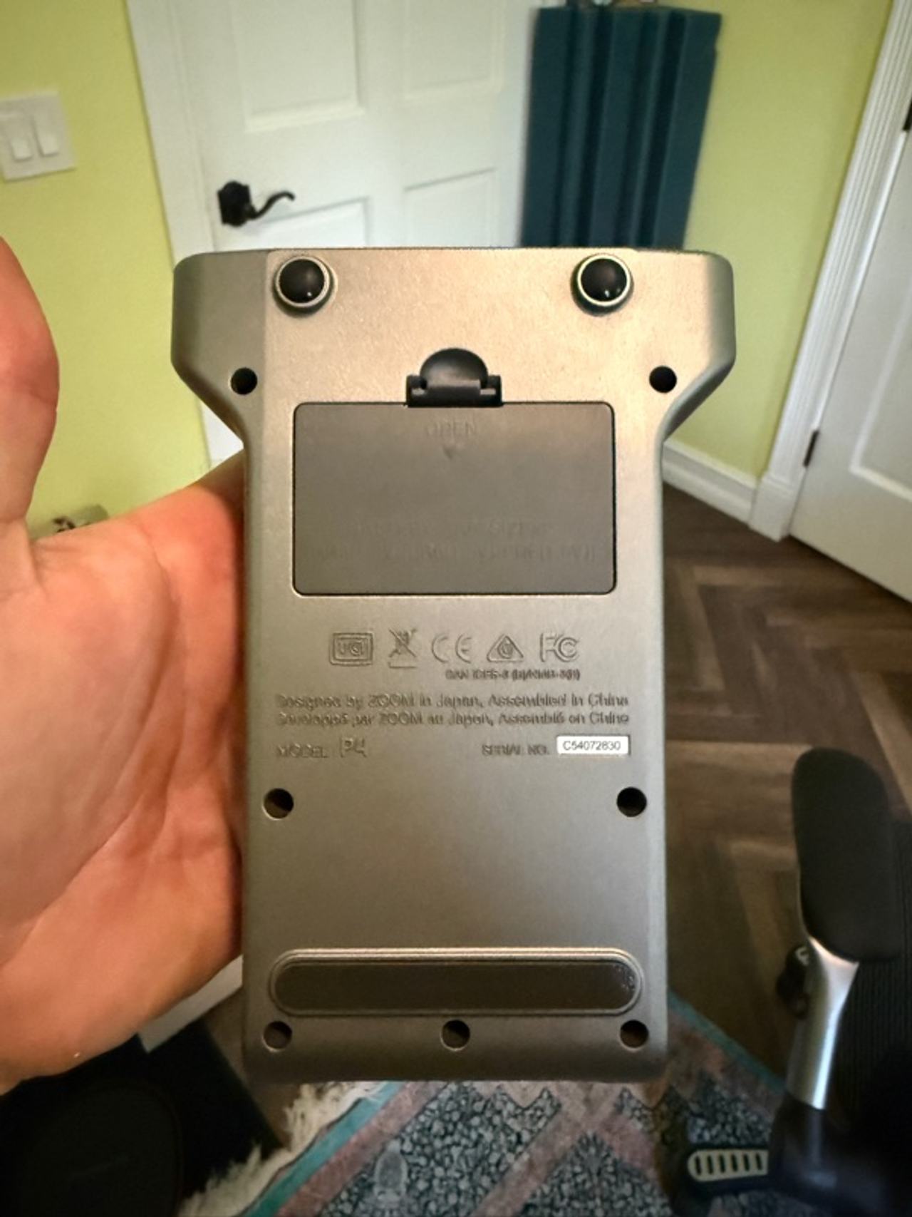 Zoom PodTrak P4 Black Podcast Recorder