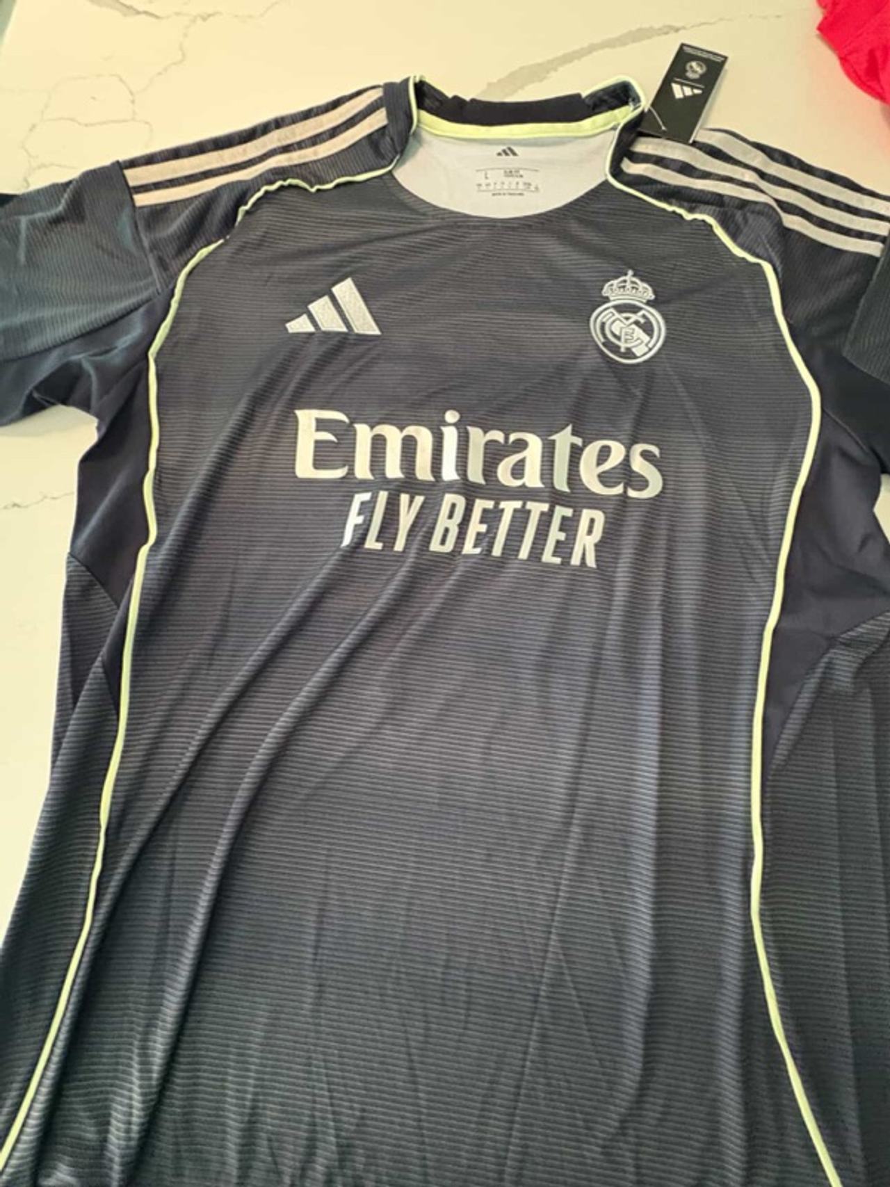 Adidas Real Madrid 2025/26 Away Jersey 