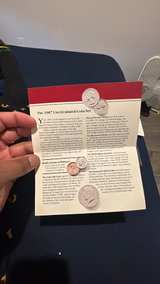 1987 United States Mint Uncirculated Coin Set - Image 2