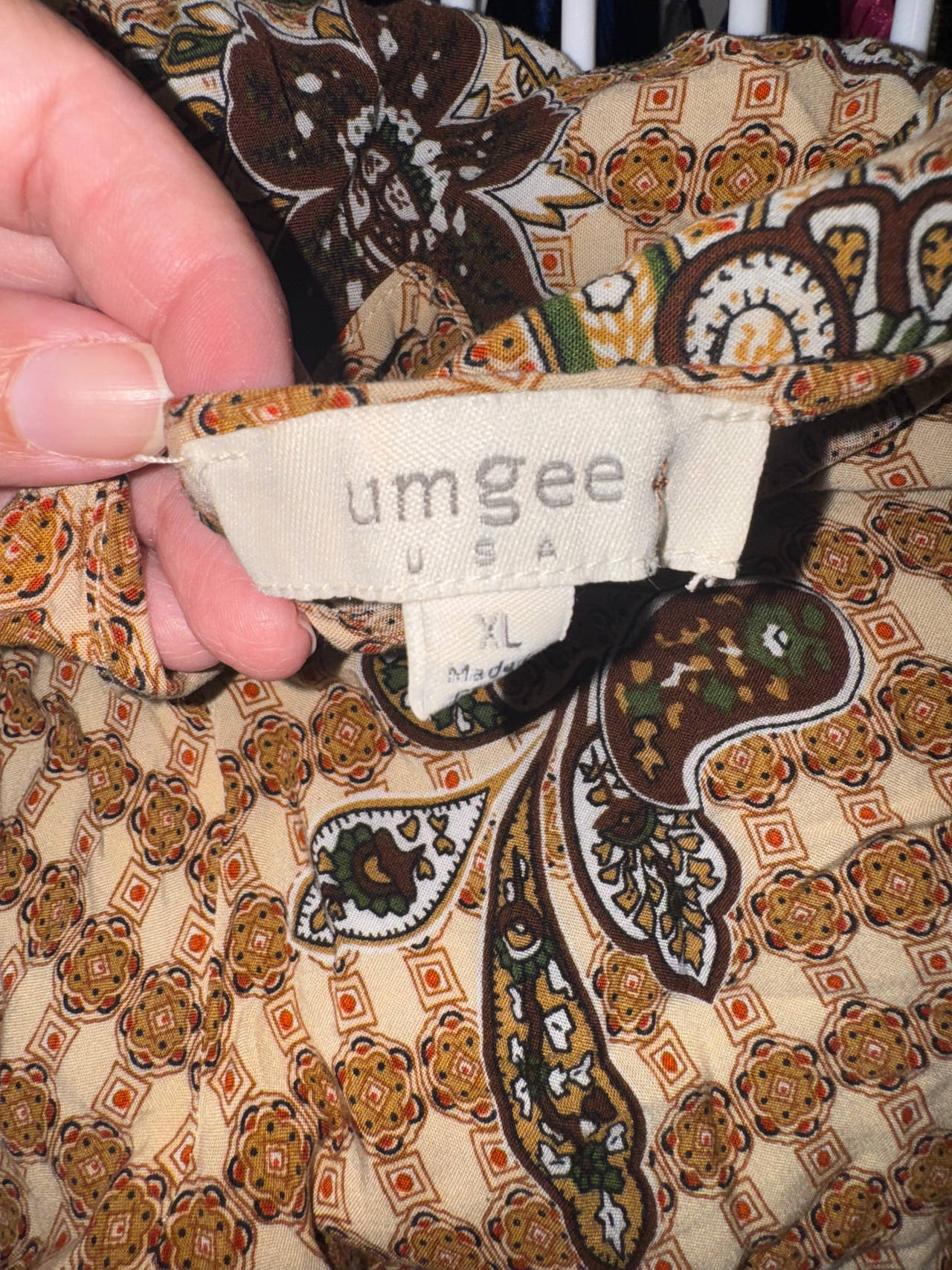 Umgee Women's Boho Blouse
