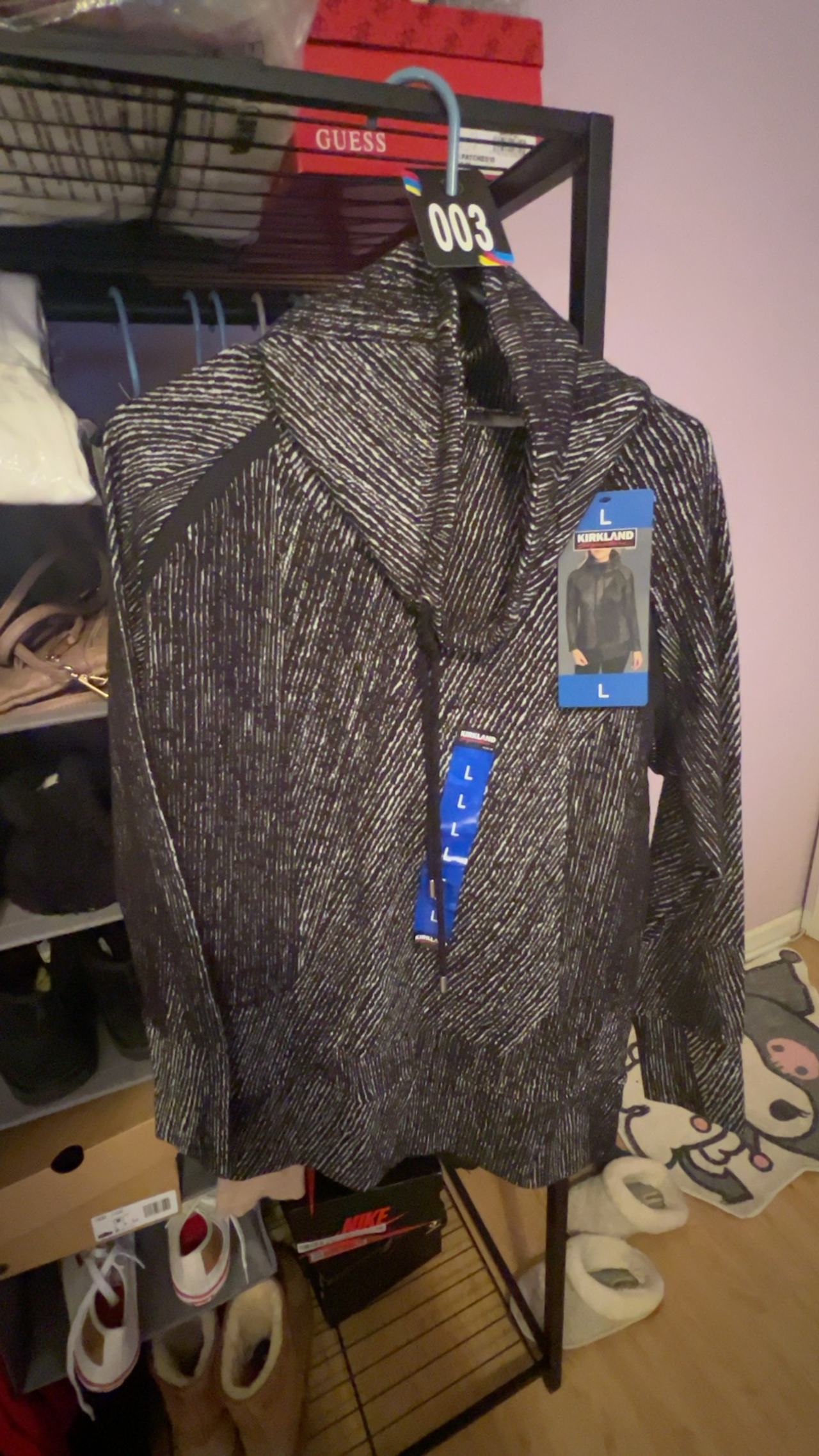 Kirkland Signature Women's Black Turtleneck Pullover Sweater