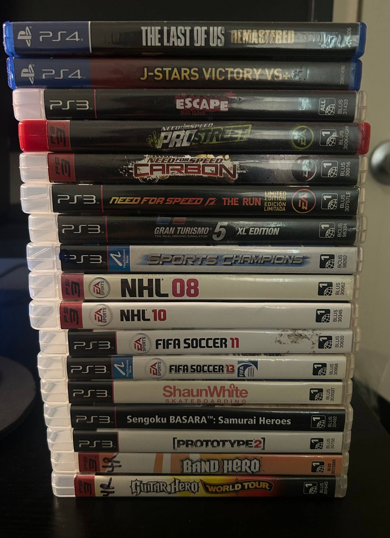 PlayStation PS3 & PS4 16-videogames Lot $160.00
