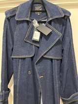 PORTMANS Denim Trench Coat Size 10 
NEW WITH TAGS - Image 3