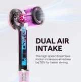 Hair Dryer, Wavytalk Turblow Pro Fast Drying Blow Dryer with Diffuser High Speed - Image 2