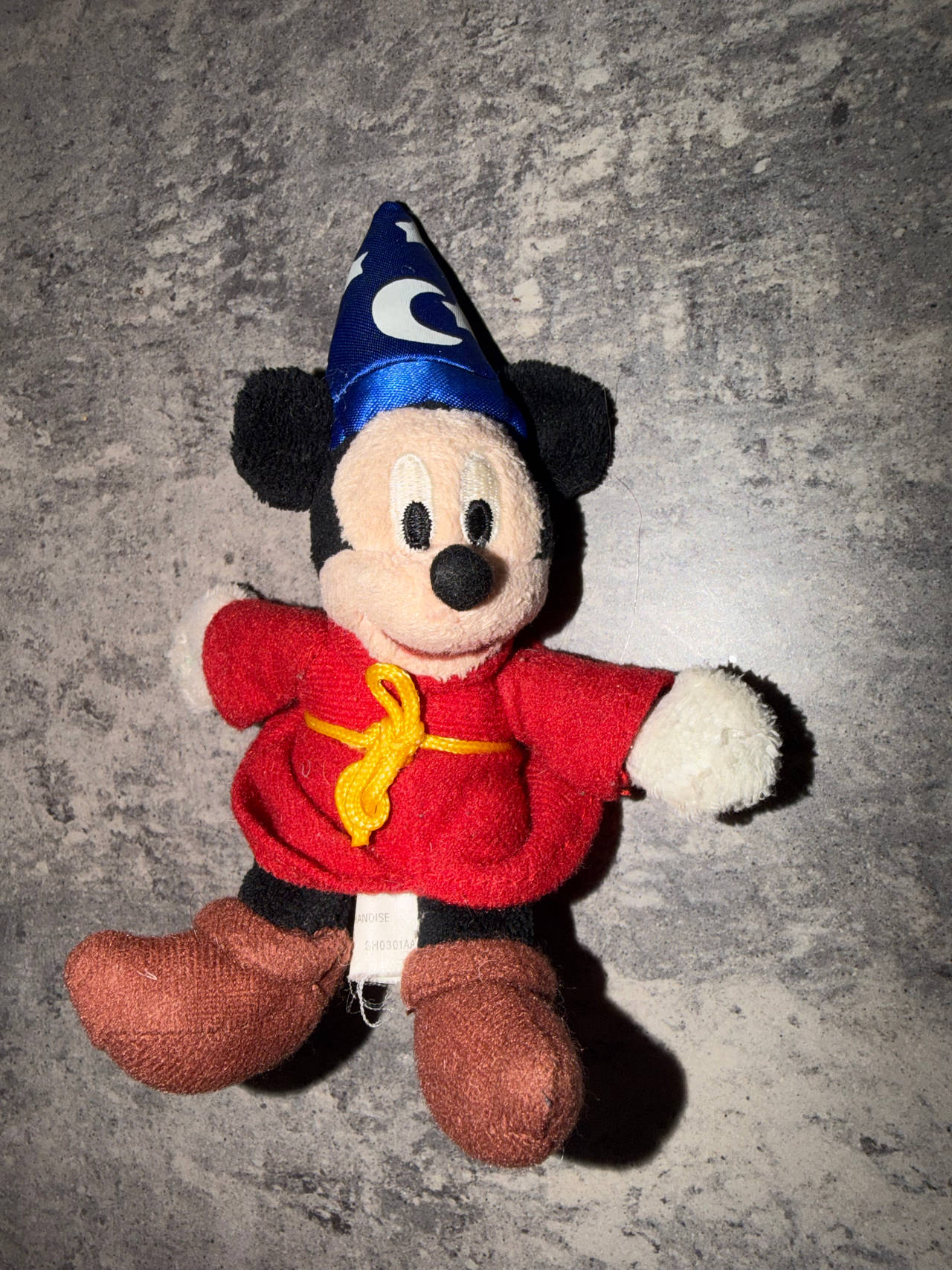 Disney Parks Sorcerer Mickey Mouse Plush Bean Bag