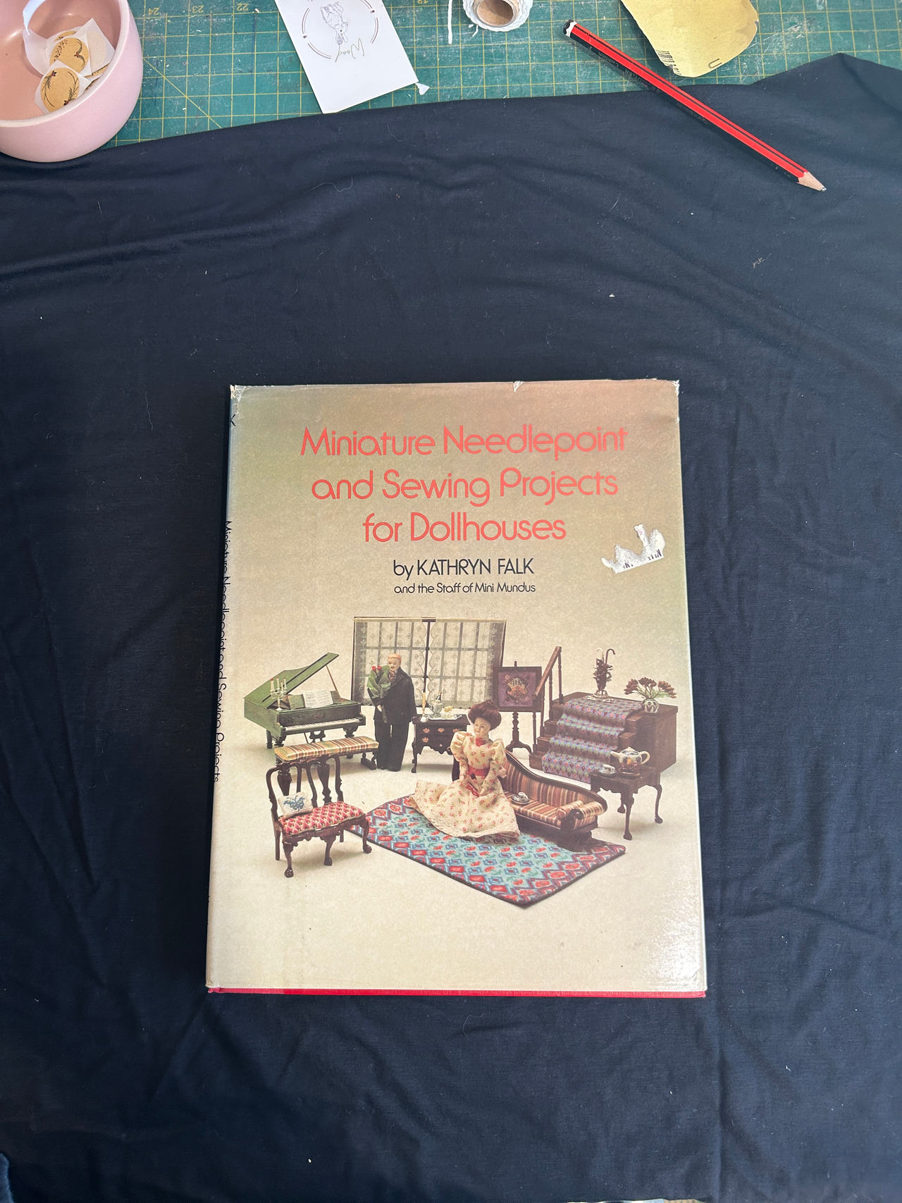 Miniature Needlepoint and Sewing Projects for Dollhouses