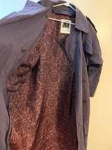 Totes Vintage Purple Trench Coat Carole little - Image 4