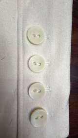Guess Women's Double Breasted Belted Wool Blend Coat Small - Image 6
