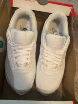 Nike Air Max 90 Triple White Mens 7.5 - Image 1