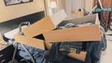 IKEA Malm 4-drawer chest of drawers. No broken wood our pulled hardware. - Image 4