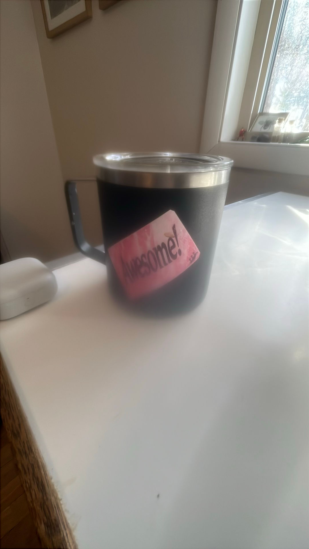 insulated travel mug