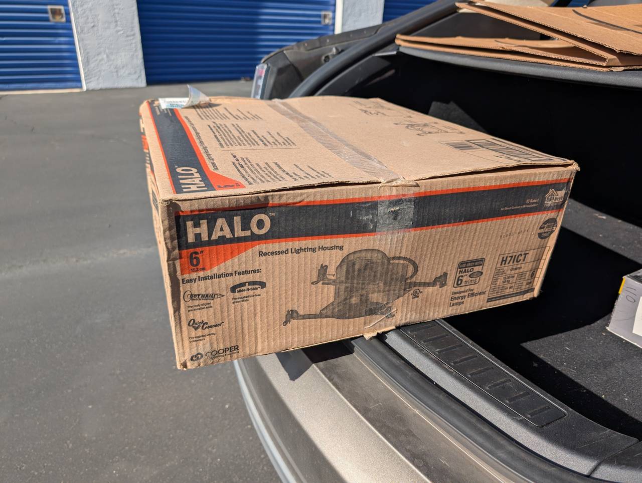 Halo H7ICT 6" Recessed Lighting Housing 6 pack