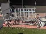 Metal Patio Glider Bench - Image 1