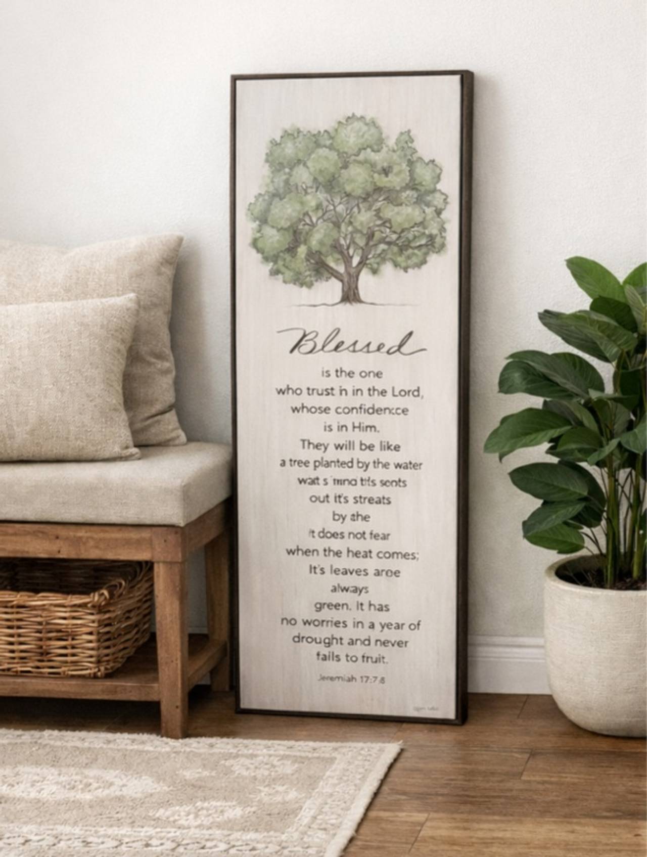 Christian Bible Verse Canvas