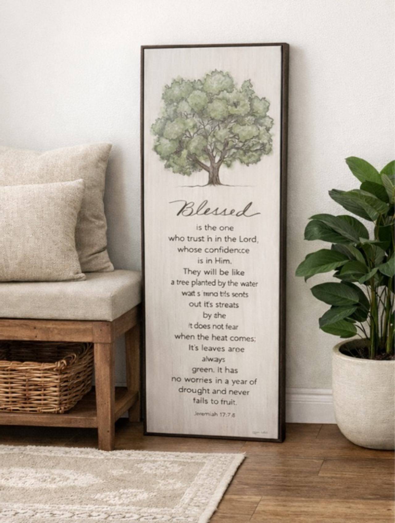 Christian Bible Verse Canvas