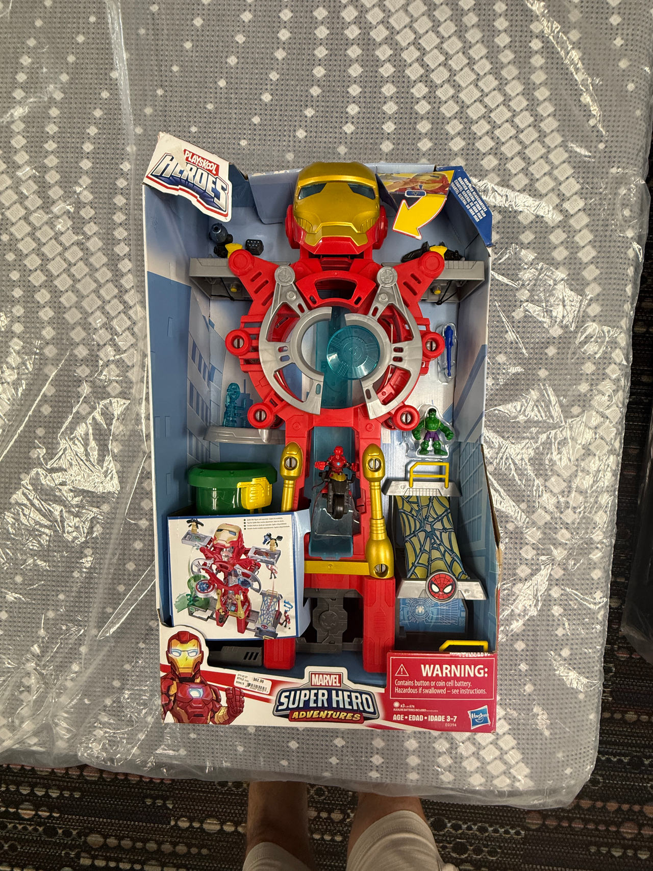 Playskool Heroes Marvel Super Hero Adventures Iron Man Headquarters