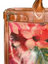 Patricia Nash Floral Leather Tote Bag - Image 4