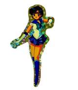 Vintage Sailor Moon Sailor Mercury Prism Sticker - Image 1