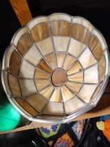 Vintage Slag Glass Panel Lamp Shade - Image 2